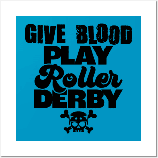 Give Blood Play Derby Posters and Art